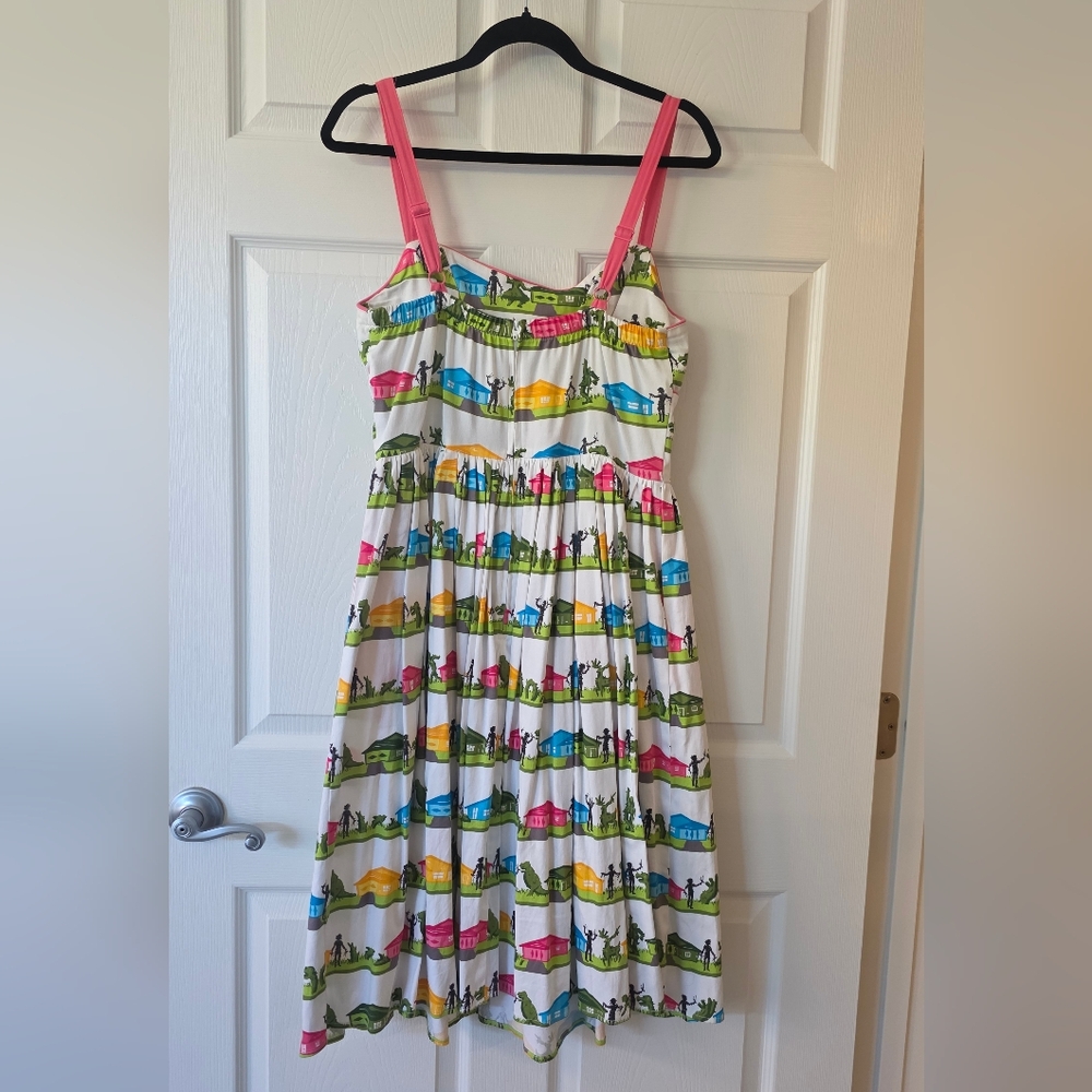 EUC LARGE Edward Scissorhands Topiary Dress - Picture 4 of 7